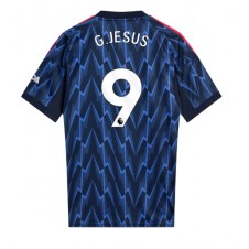 Arsenal Gabriel Jesus #9 Bortedrakt 2025-26 Kortermet